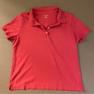 NEW Lands' End Pima Cotton Short Sleeve Polo Shirt